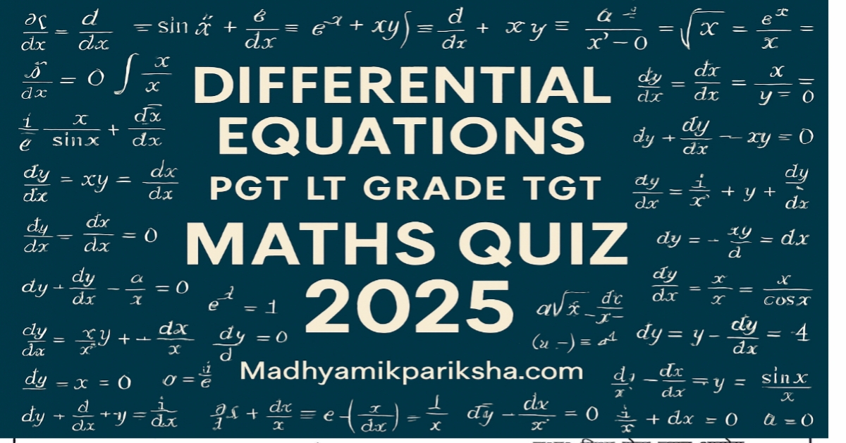 Differential Equations