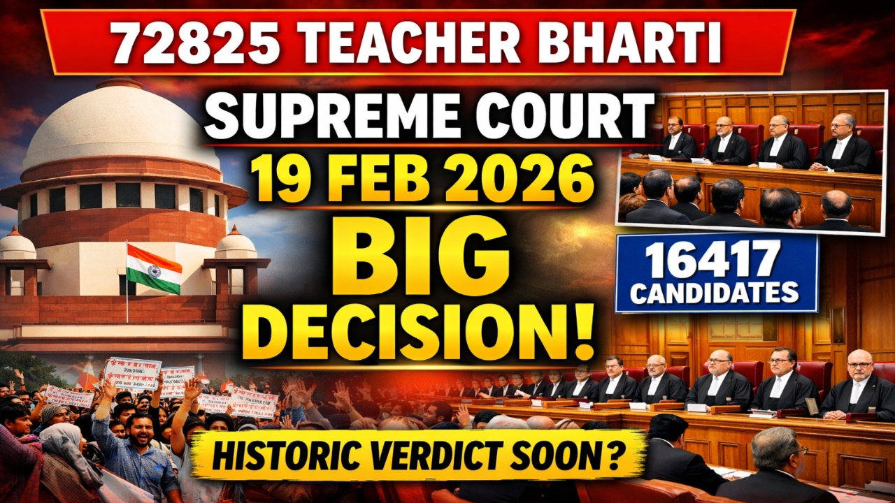 72825 shikshak Bharti latest news|Supreme Court update today news